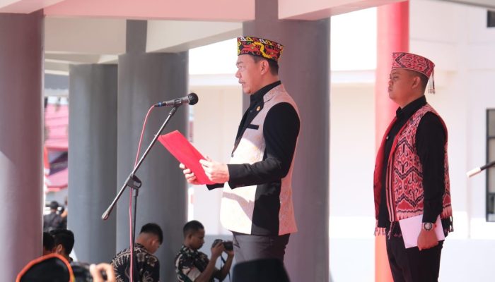 Bupati Kapuas Hulu Jadi Inspektur Upacara Peringatan Hari Lahir Pancasila 2026