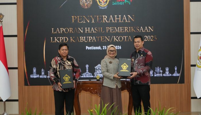 Komitmen Tata Kelola Keuangan, Pemkab Kapuas Hulu Terima Opini WTP 9 Kali Berturut-turut 