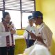 Karolin Berinteraksi Langsung Dengan Siswa SMPN 5 Air Besar 
