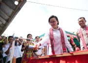 Warga Sepangah Nikmati Air Bersih, Bupati Landak : Tolong Dirawat Fasilitasnya   