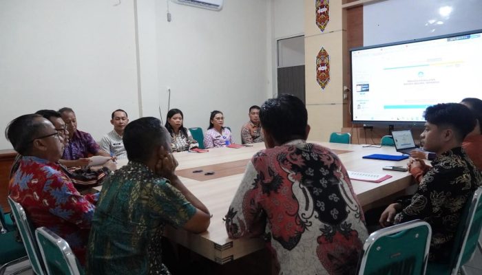 Sekda Kapuas Hulu Hadiri Audiensi Pengawasan Penggunaan Bahasa Indonesia 