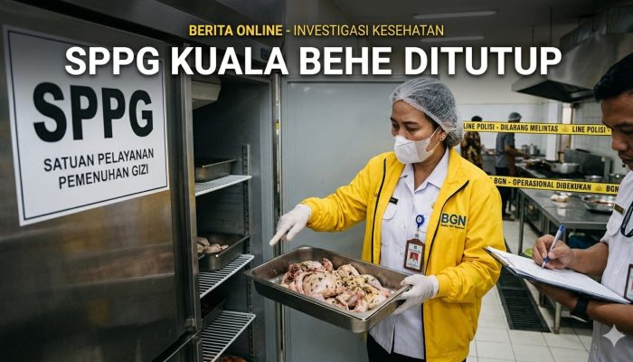 Temukan Ayam Busuk dan Ulat, BGN Bekukan Operasional SPPG Kuala Behe