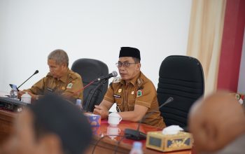 Wabup Kapuas Hulu Pimpin Rakor Kepulangan Jamaah Haji
