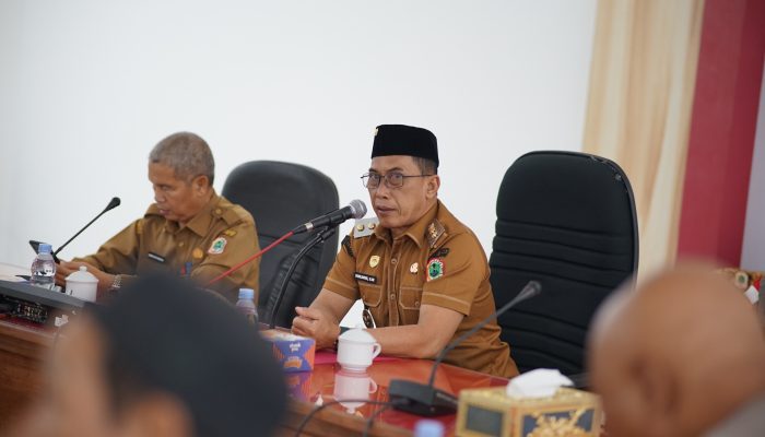 Wabup Kapuas Hulu Pimpin Rakor Kepulangan Jamaah Haji