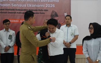 Bupati Kapuas Hulu Canangkan dan Tegaskan Komitmen Bersama Sukseskan Sensus Ekonomi 2026