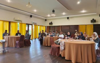 Imigrasi Pontianak Gelar Sosialisasi Desa Binaan Imigrasi di Desa Pal 9 