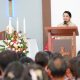 Peresmian Gereja Stasi Dano, Karolin: Jangan Sampai Anak Kita Tidak Sekolah