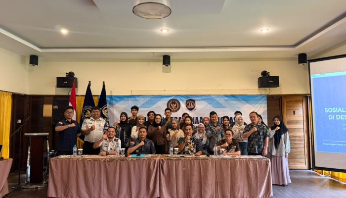 Desa Parit Baru Naik Level, Imigrasi Pontianak Perkuat Warga Jadi Garda Terdepan Cegah Perdagangan Orang