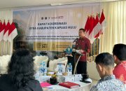 Bupati Kapuas Hulu Fransiskus Diaan Sampaikan Pentingnya Sinergi Antar GTRA 