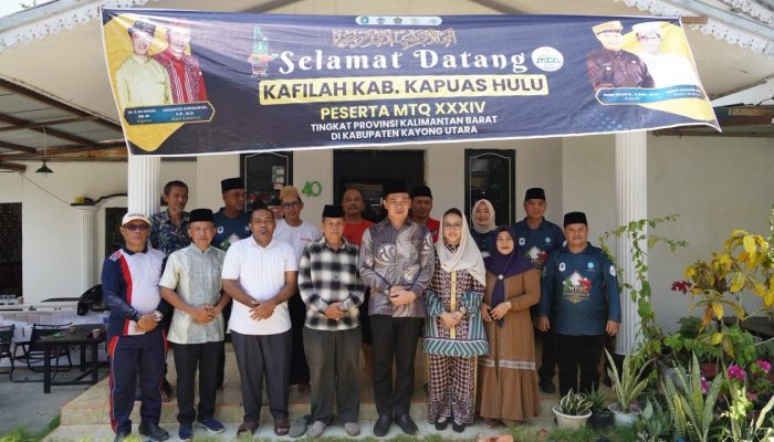 Bupati Kapuas Hulu Tinjau Kafilah MTQ XXXIV Tingkat Provinsi Kalbar 