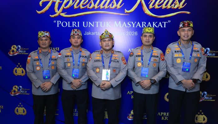 Kembali Torehkan Prestasi Tingkat Nasional, Polda Kalbar Borong Enam Penghargaan