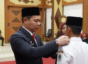 Kukuhkan Paskibraka Tahun 2026, Ini Pesan Bupati Kapuas Hulu 