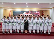Pimpin Pengukuhan Paskibraka Landak 2026, Karolin : Semoga Sehat dan Sukses Bertugas