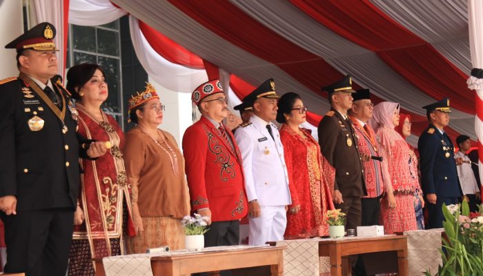 Kapolda Kalbar Hadiri Upacara HUT ke-81 RI di Kantor Gubernur