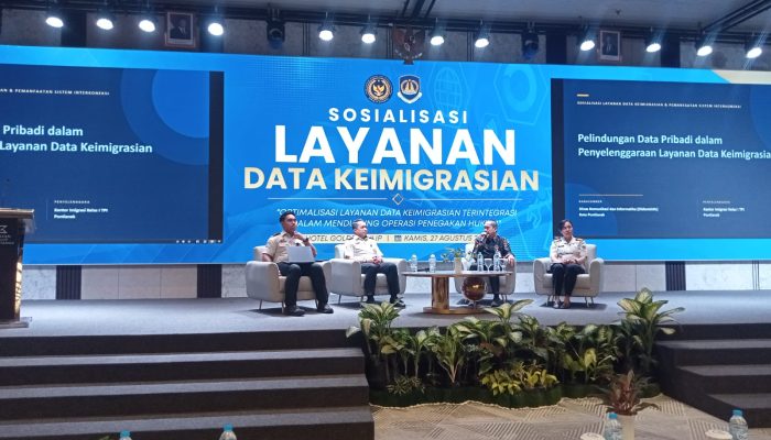 Optimalisasi Data Keimigrasian, Kantor Imigrasi Pontianak Gelar Sosialisasi Layanan Data Keimigrasian 