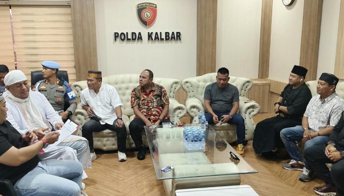Buntut dari Aksi Potong Babi di DPRD Kalbar, Aliansi Ormas Melayu Datangi Polda Kalbar 