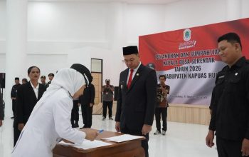 Bupati Kapuas Hulu Lantik 111 Kades Terpilih 2026
