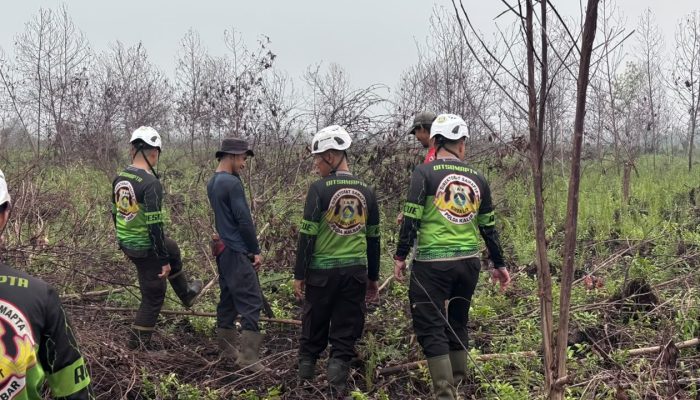 Tim Operasi Aman Nusa Polda Kalbar Verifikasi 6 Titik Potensi Karhutla di Kubu Raya