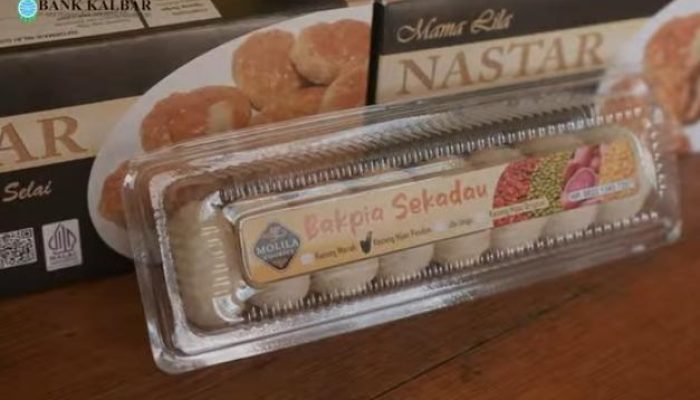 Molila Cookies Tembus Pasar Malaysia, Berkat Dukungan Bank Kalbar