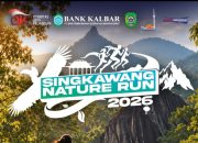 Bank Kalbar Dukung Singkawang Nature Run 2026, Susur Wisata Batu Belimbing 