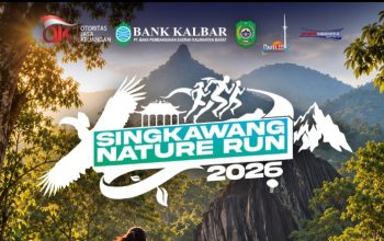 Bank Kalbar Dukung Singkawang Nature Run 2026, Susur Wisata Batu Belimbing 