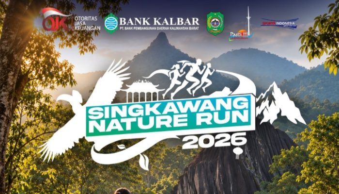 Bank Kalbar Dukung Singkawang Nature Run 2026, Susur Wisata Batu Belimbing 