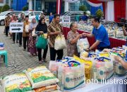 Gunakan Subsidi CSR, Bank Kalbar Salurkan Paket Sembako Murah di Ketapang