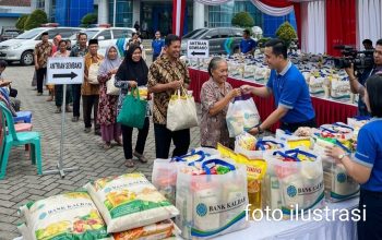 Gunakan Subsidi CSR, Bank Kalbar Salurkan Paket Sembako Murah di Ketapang