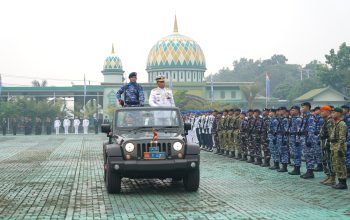 Tiga Matra Gelar Upacara HUT TNI ke 81 di Makodam XII/Tpr 