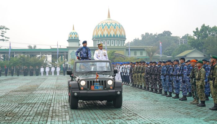 Tiga Matra Gelar Upacara HUT TNI ke 81 di Makodam XII/Tpr 