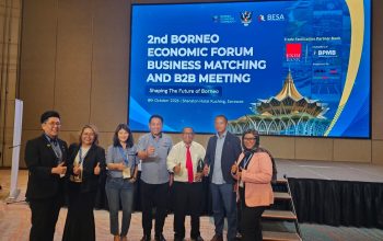 Dirut Jasakarta Industrial Hadiri Pertemuan Bisnis B2B di Kuching Malaysia