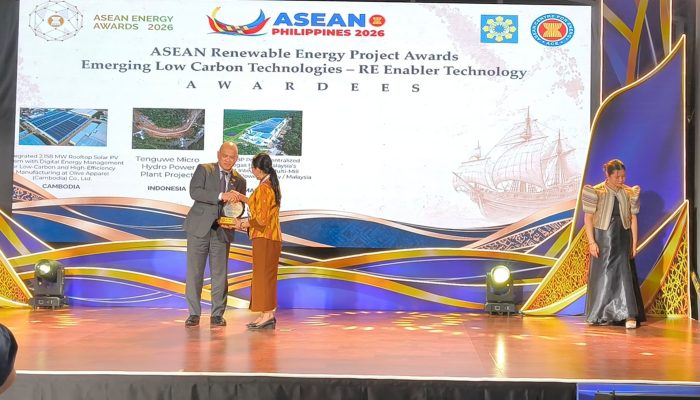 PLTMH Tenguwe Berhasil Mengantarkan Karolin di ASEAN Energy Awards 2026 di Manila