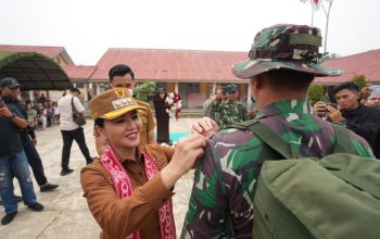 Sinergi dengan TNI, Pemkab Landak Kebut Pembangunan Melalui TMMD