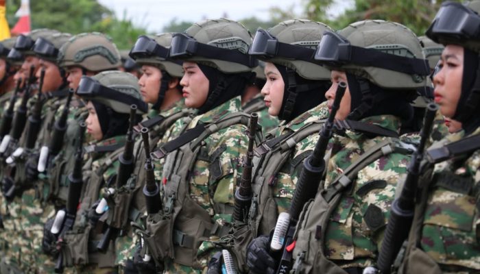 Kasdam Tanjungpura Pimpin Penetapan 216 Personel Komcad Matra Darat