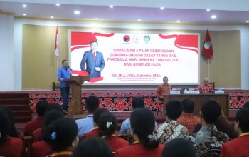 Sosialisasi 4 Pilar Kebangsaan di Landak, Cornelis Tekankan Pentingnya Pemahaman Ideologi Negara bagi Mahasiswa 