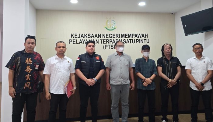 Polres Kubu Raya Serahkan Dua Tersangka, Kasus Korupsi Pengadaan Benih Lada 