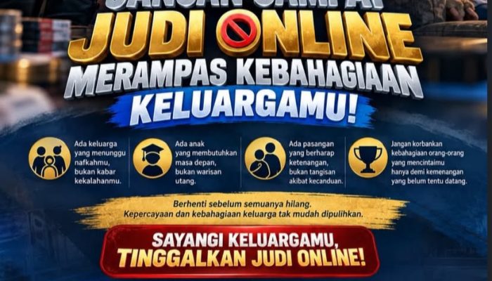 Awas Bahaya Judol Bisa Merampas Kebahagiaan Keluarga 