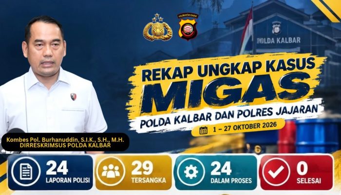 Ditreskrimsus Polda Kalbar Usut Aktor di Balik Penyalahgunaan BBM Subsidi